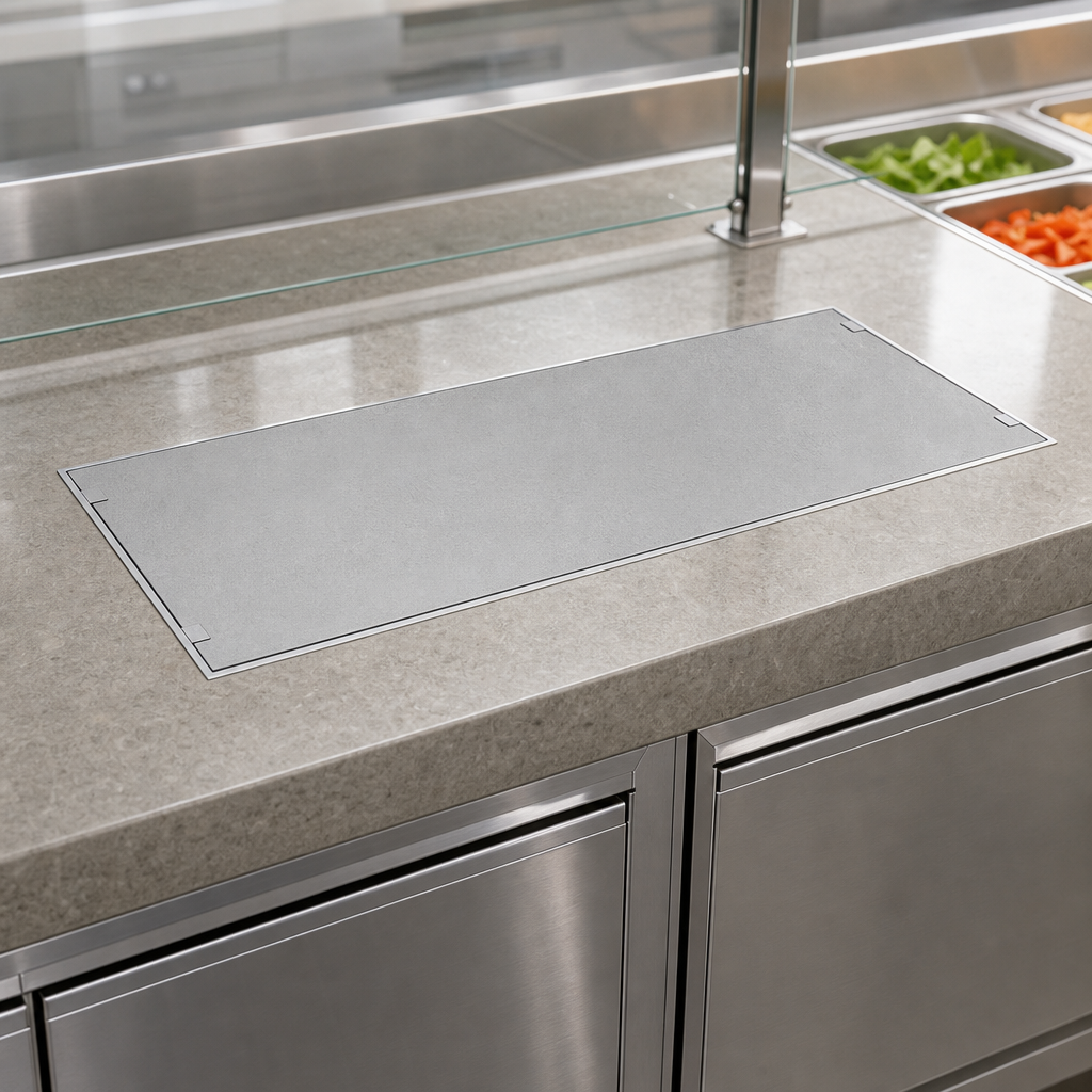 Built-In Flush-Mount Design