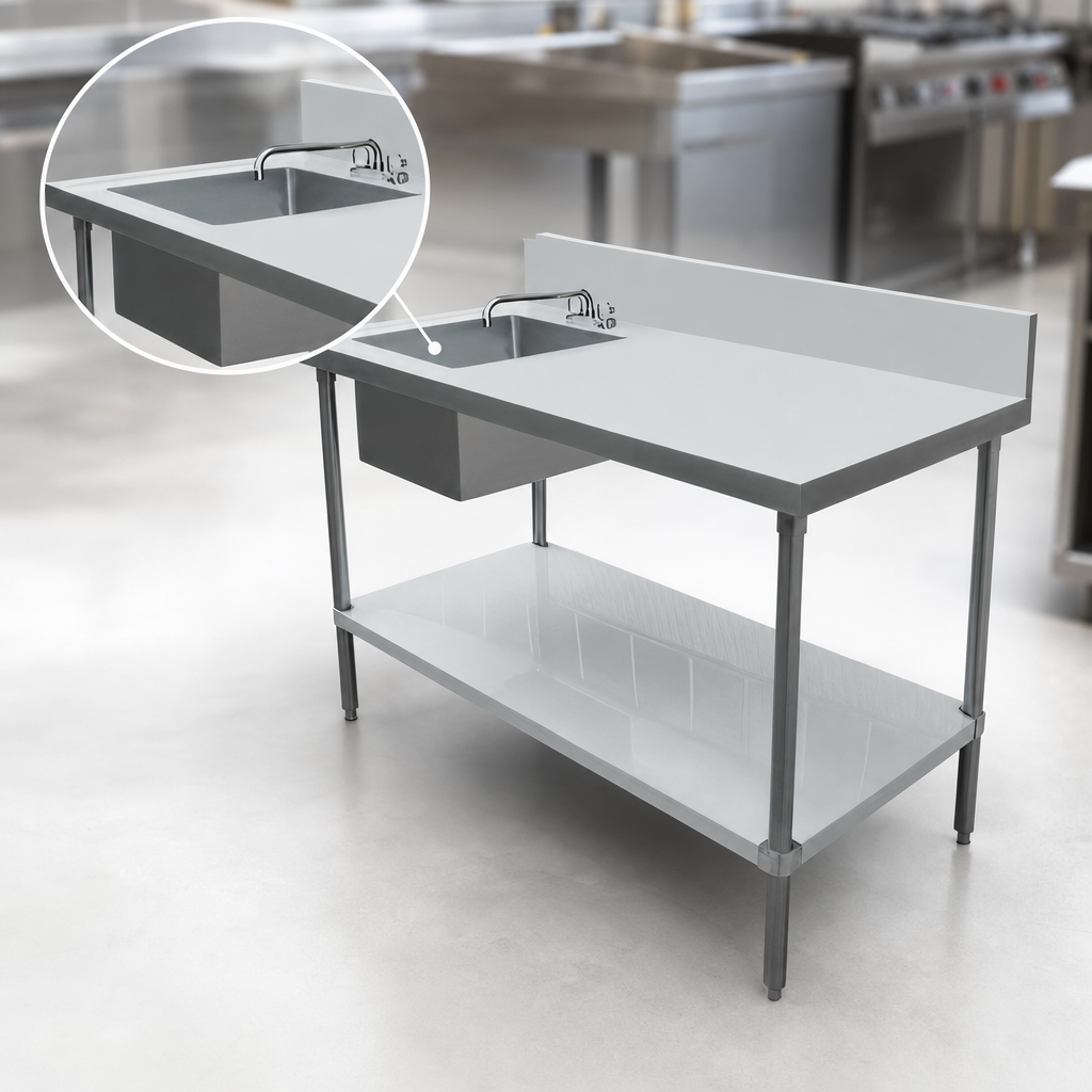 Left-Side Sink Bowl