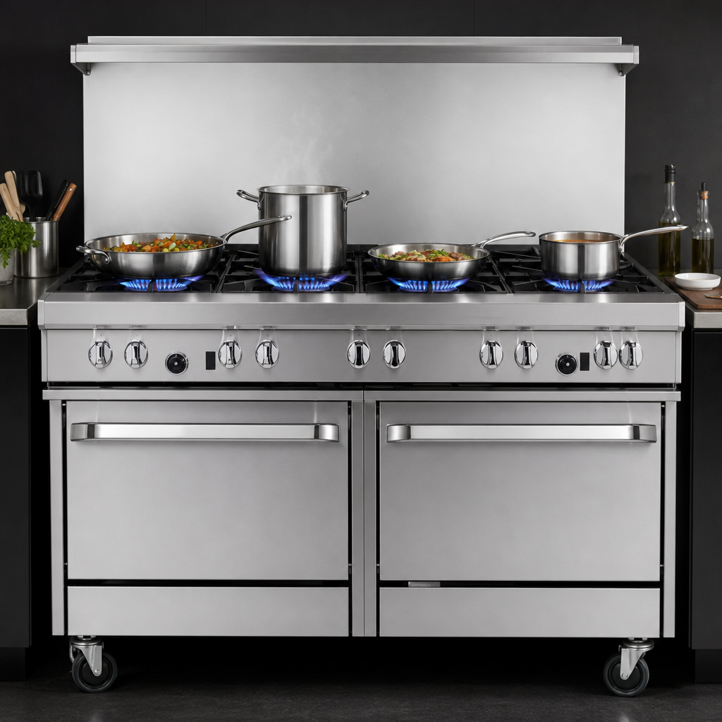 4 Non-Clog Burners