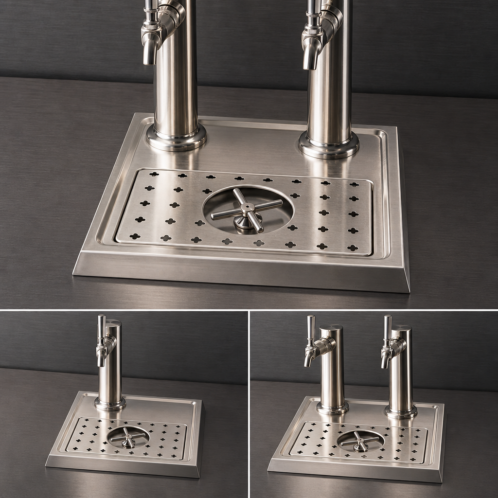 For 1 to 2 Faucets