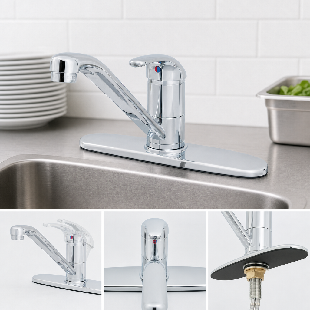 Single-Lever Deck-Mount Design