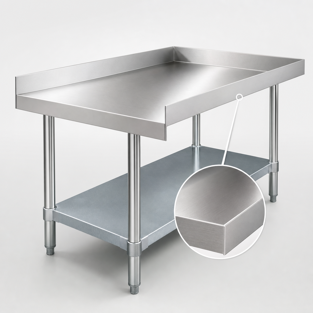 18-Gauge Stainless Steel Top Shelf