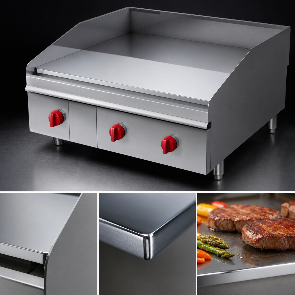 Chrome-Plated Griddle Plate