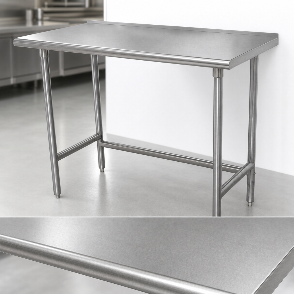 14 Gauge 304 Stainless Steel Top