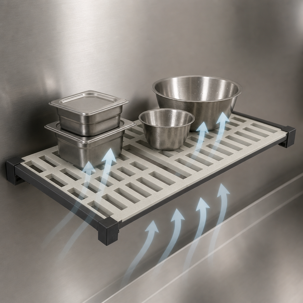Vented Shelf Plates