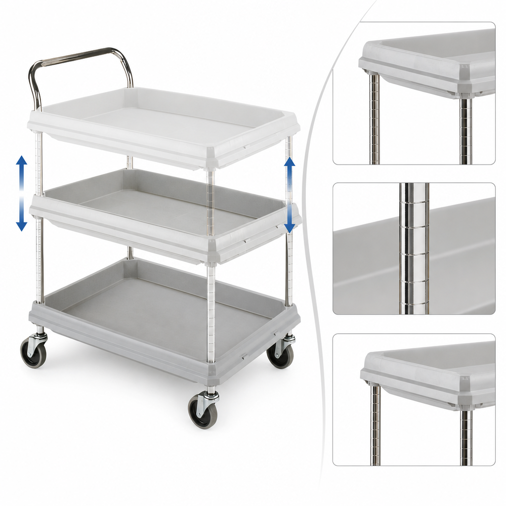 Adjustable Polymer Shelves
