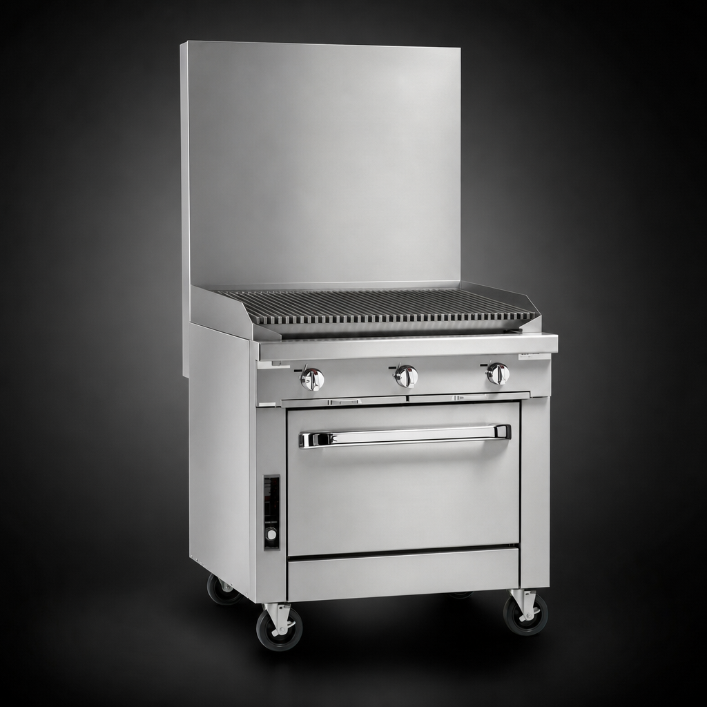 One Charbroiler Top