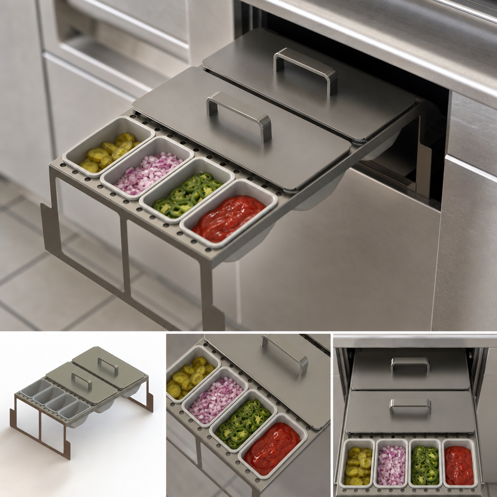 Condiment Drawer Insert