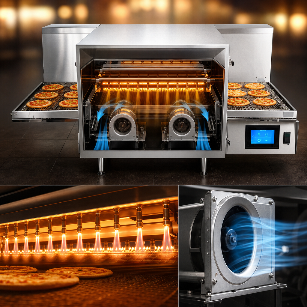 High-Output Impingement Cooking