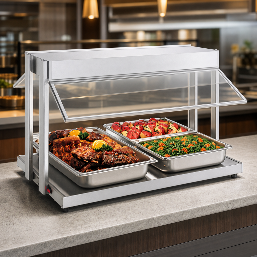 Buffet-Style Sneeze Guards