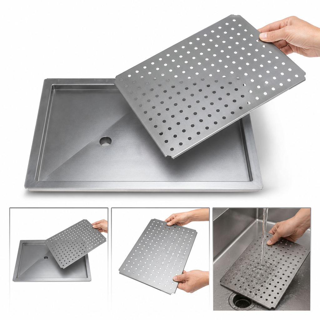 Removable Stainless Steel Drip Tray
