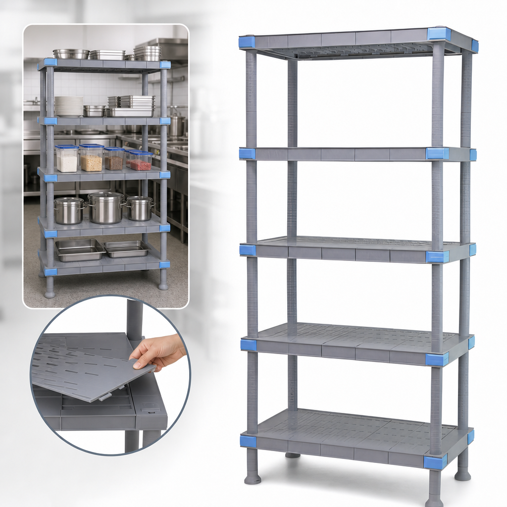 Five Solid Shelves