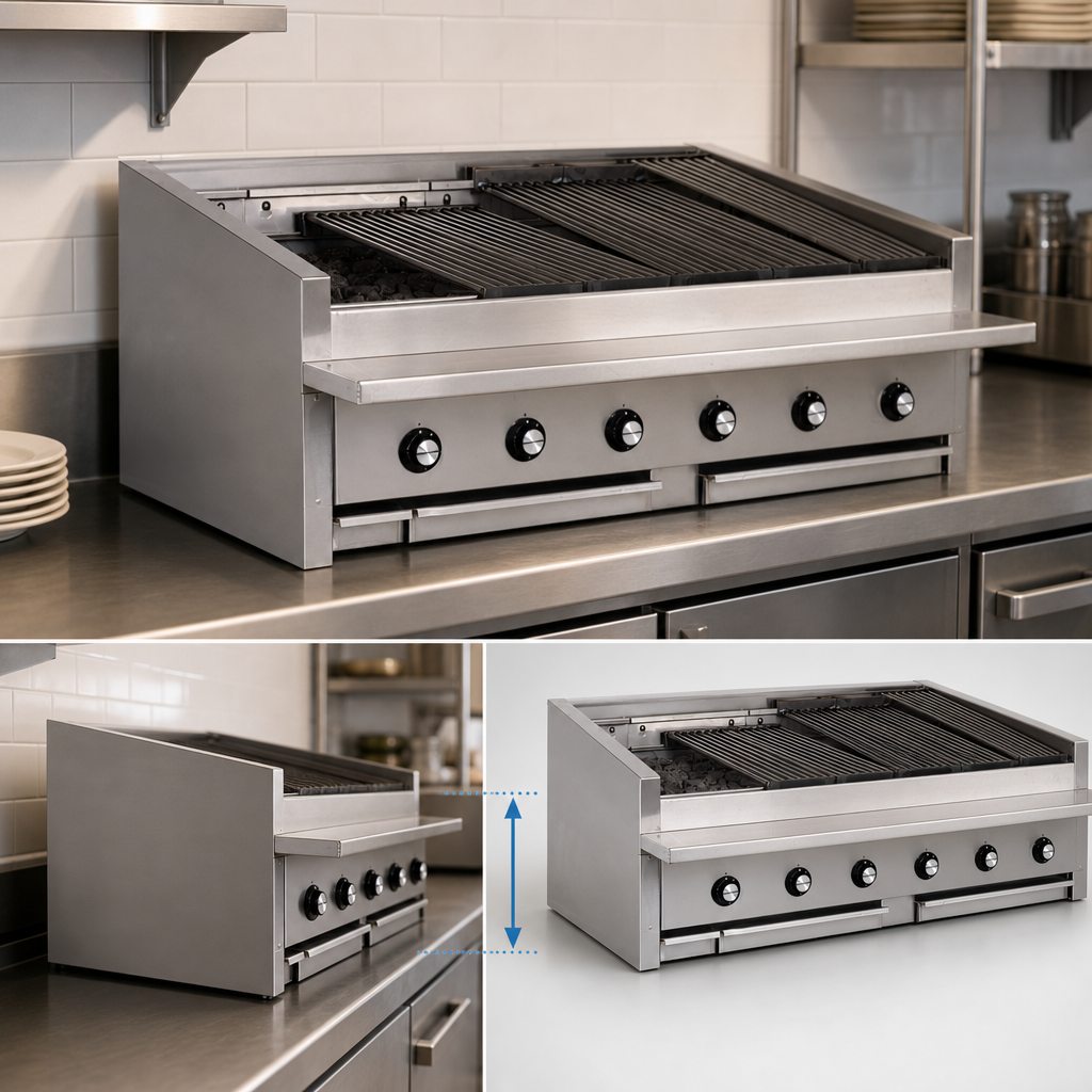 Low-Profile Countertop Design
