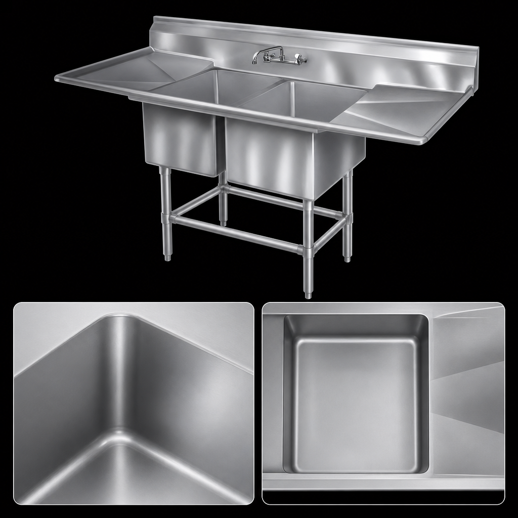 Coved Corner Bowls