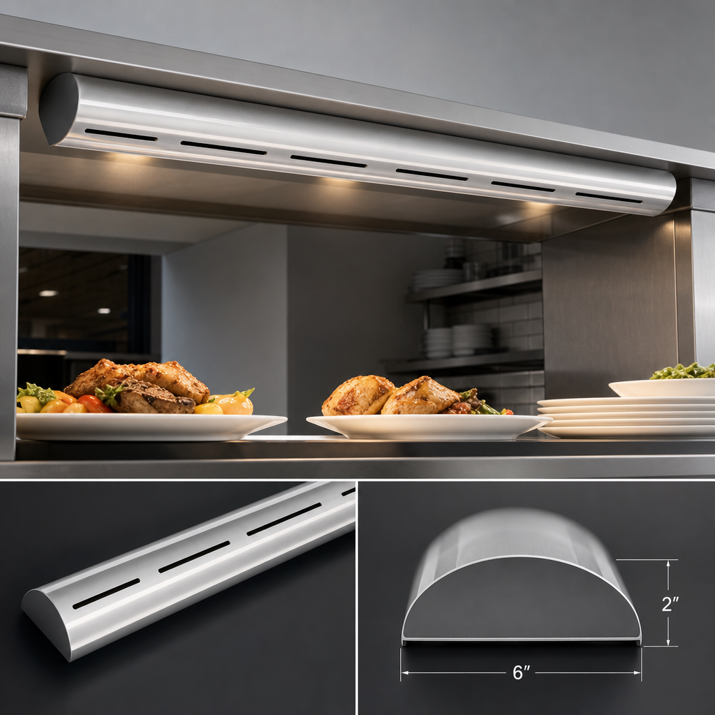 Curved Low-Profile Housing
