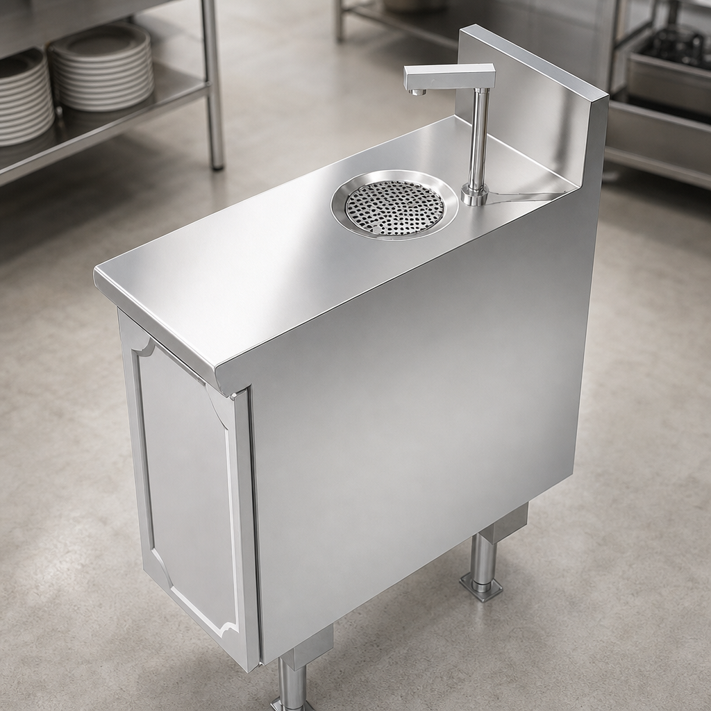 16-Gauge Stainless Steel Top