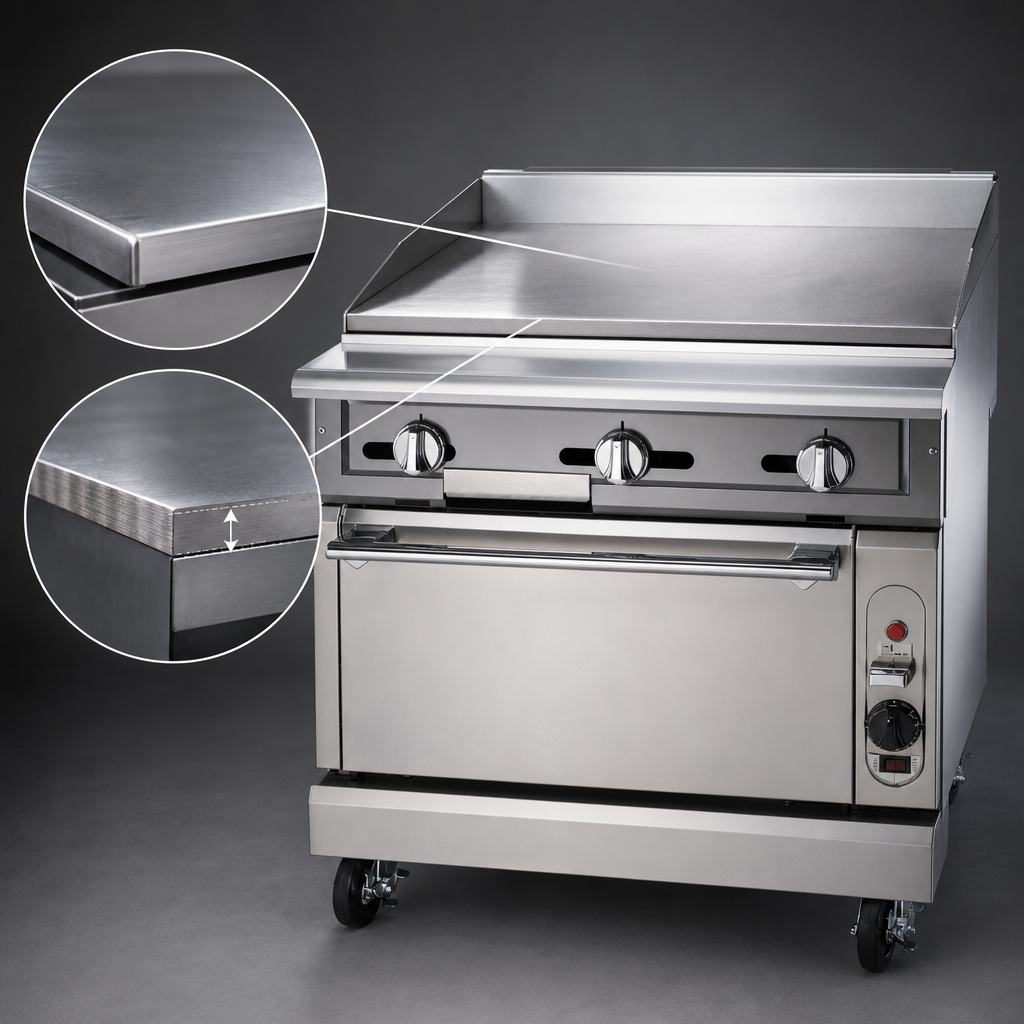3/4-Inch Polished Steel Plate
