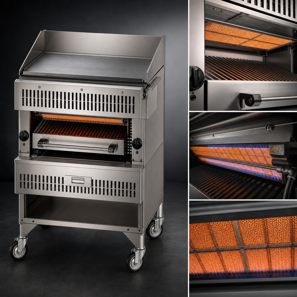 High-Output Ceramic Radiant Burners