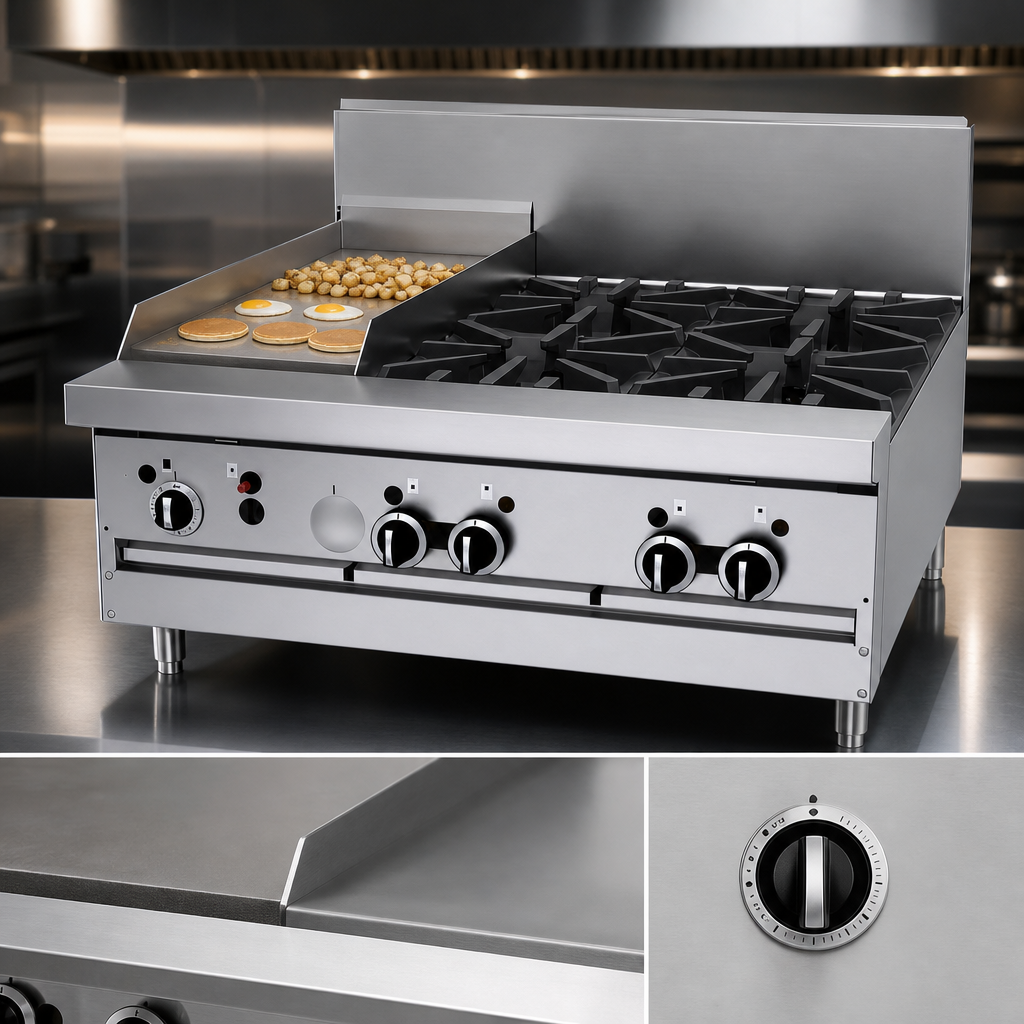 12-Inch Thermostatic Griddle