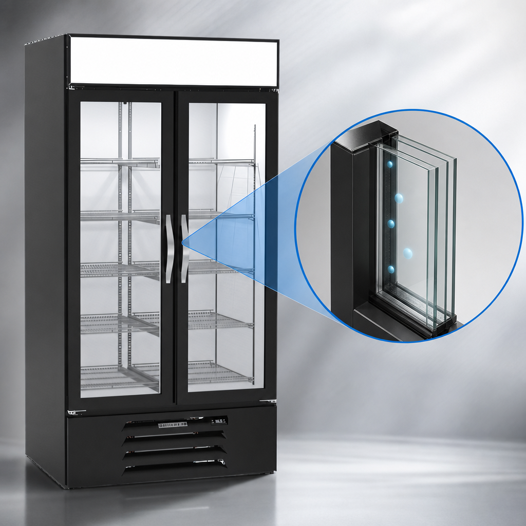 Double-Pane Low-E Glass Doors