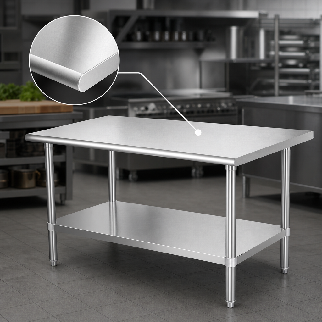 18-Gauge 400-Series Stainless Steel Top