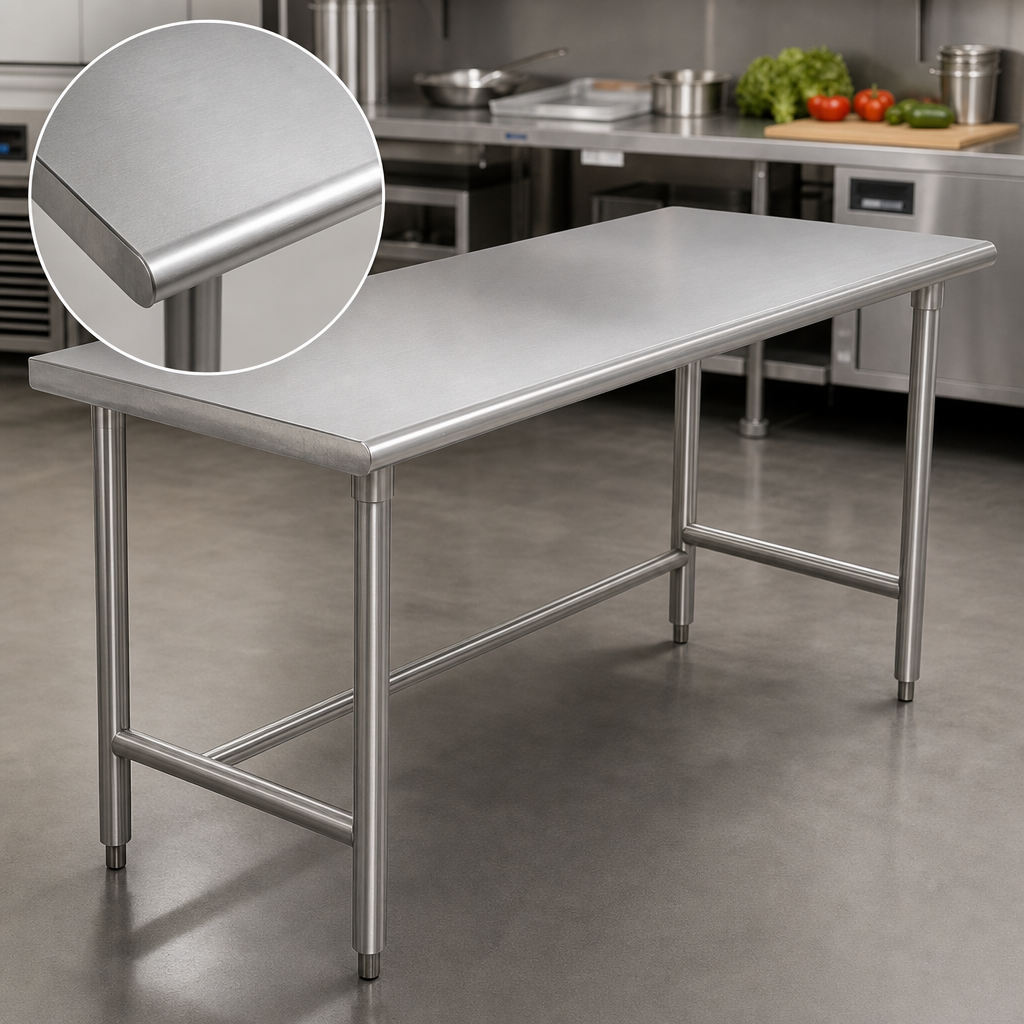 16 Gauge 430 Stainless Steel Top
