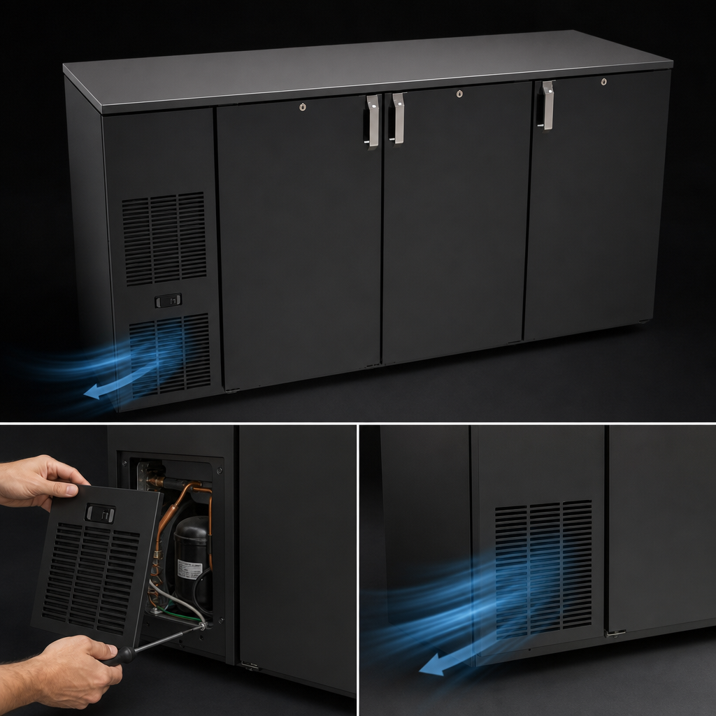 Front-Serviced, Front-Venting Design