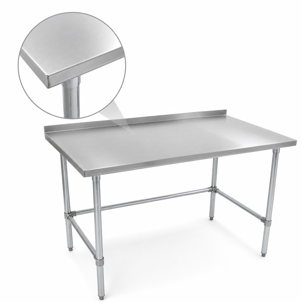 14-Gauge 300-Series Stainless Steel Top