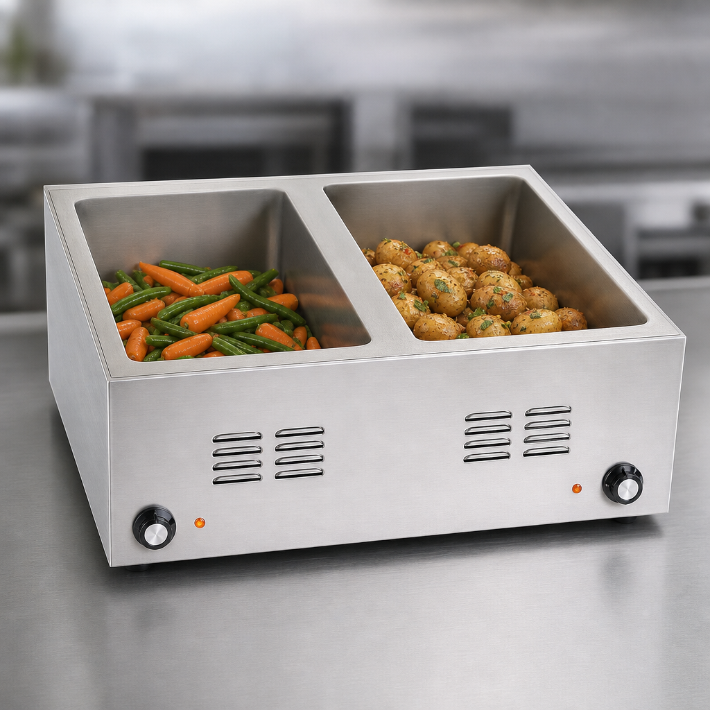 Dual Full-Size Pan Openings