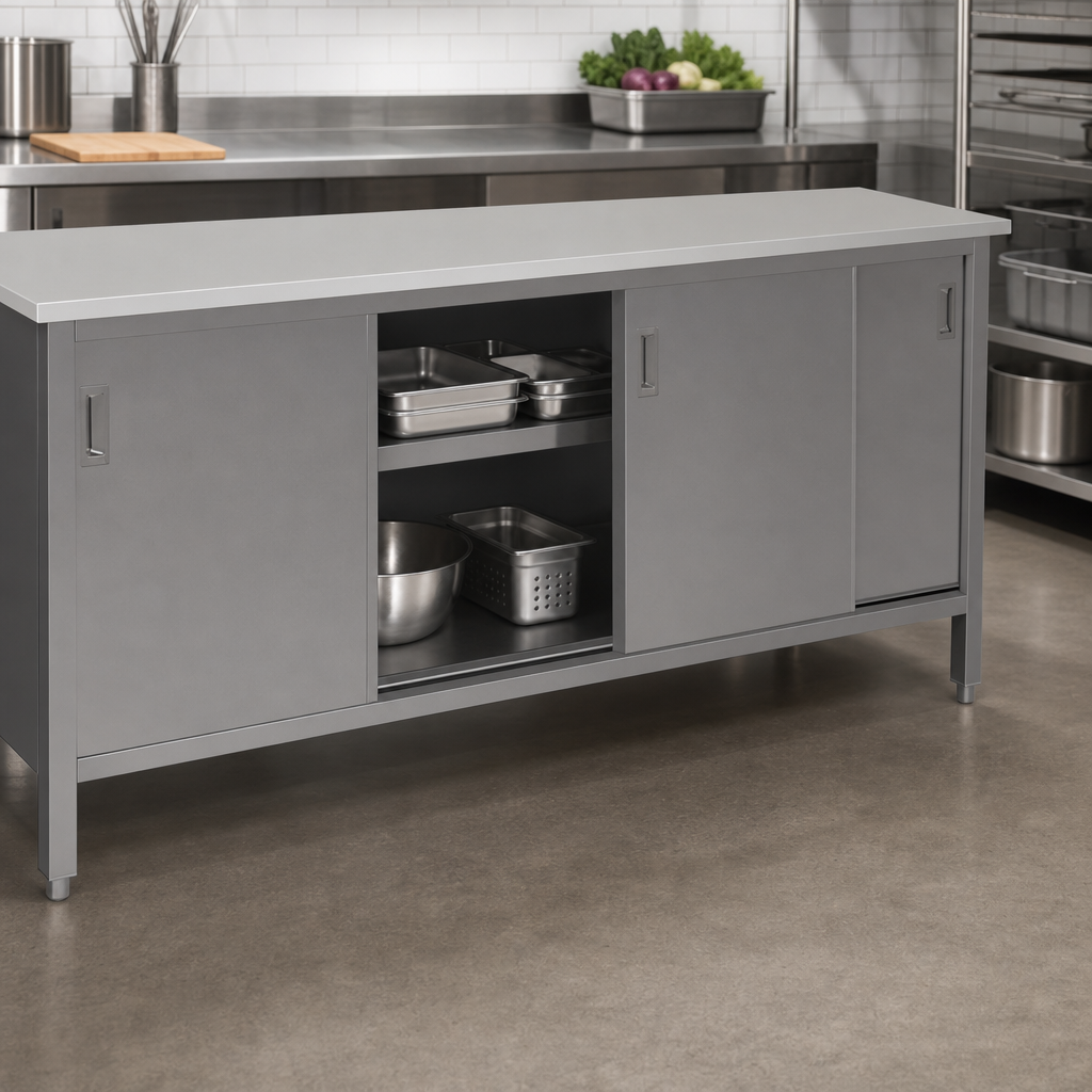 Sliding Door Cabinet Base