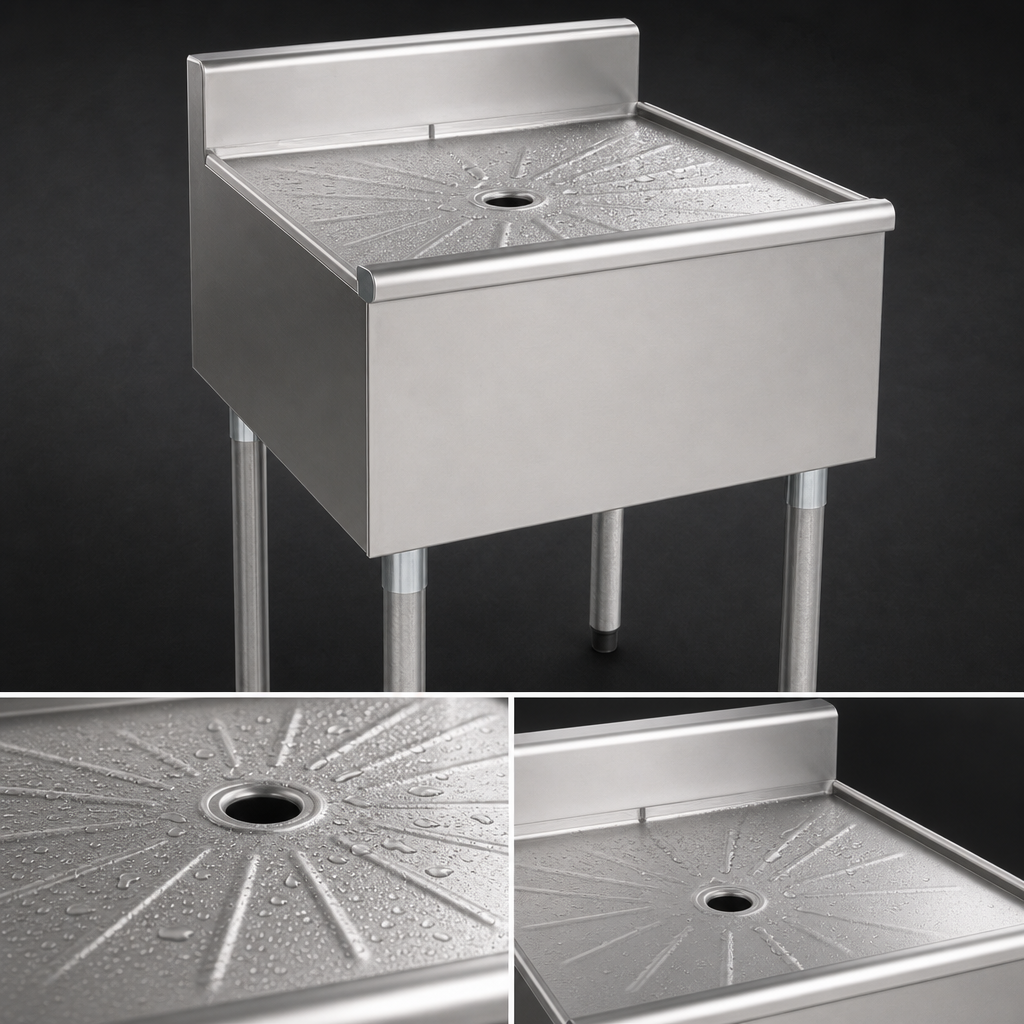 Embossed Drainboard Top