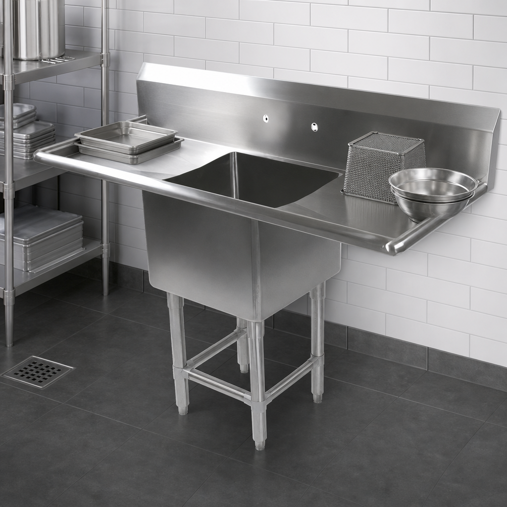 Dual 24-Inch Drainboards