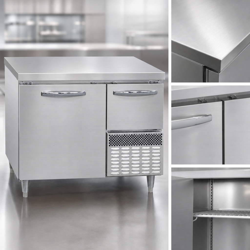 Heavy Gauge Stainless Steel Construction