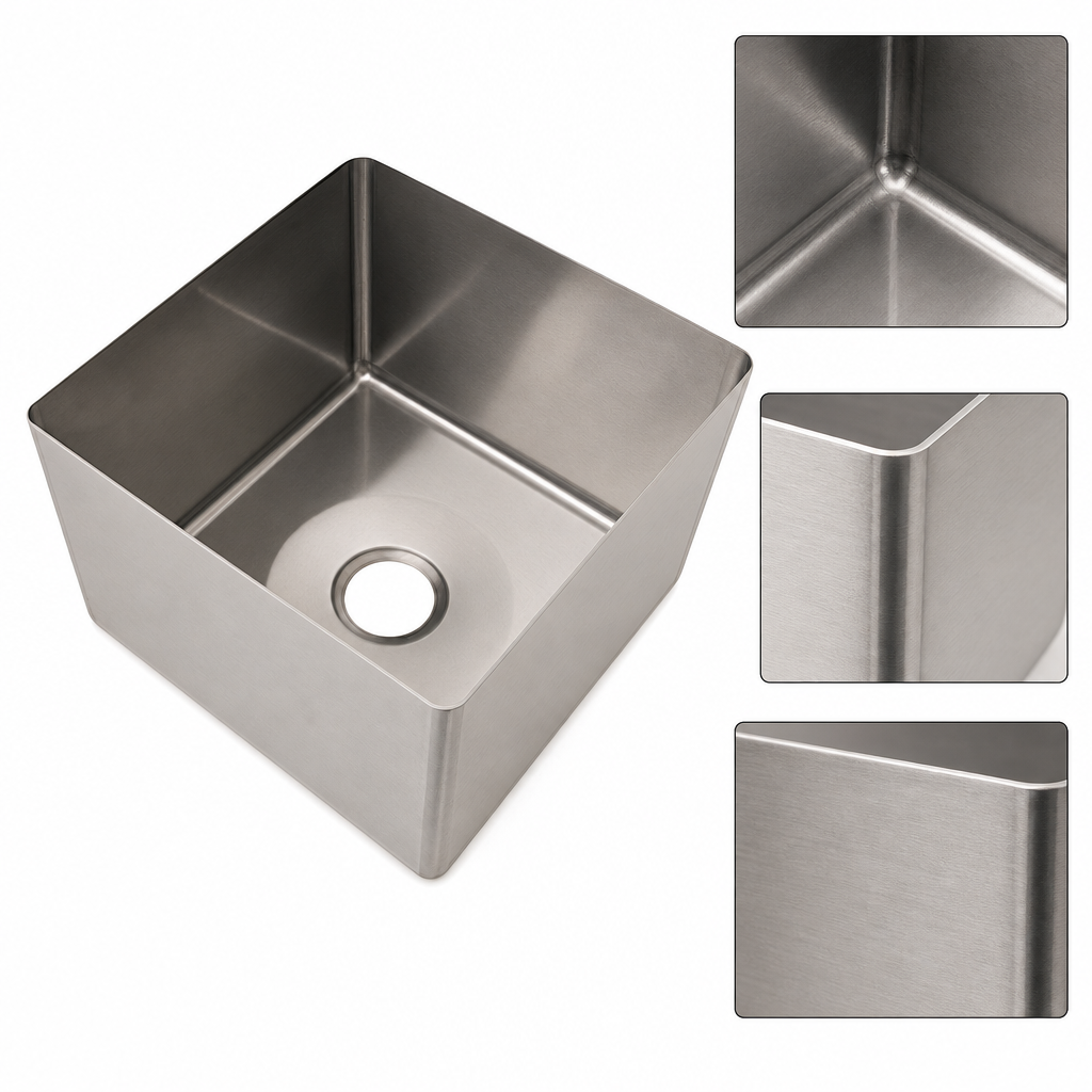 Heavy-Gauge Stainless Steel Construction