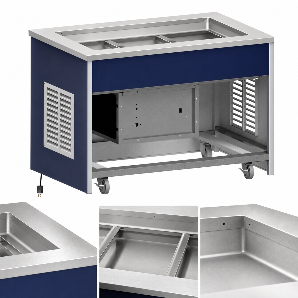 Heavy-Duty Stainless Steel Top