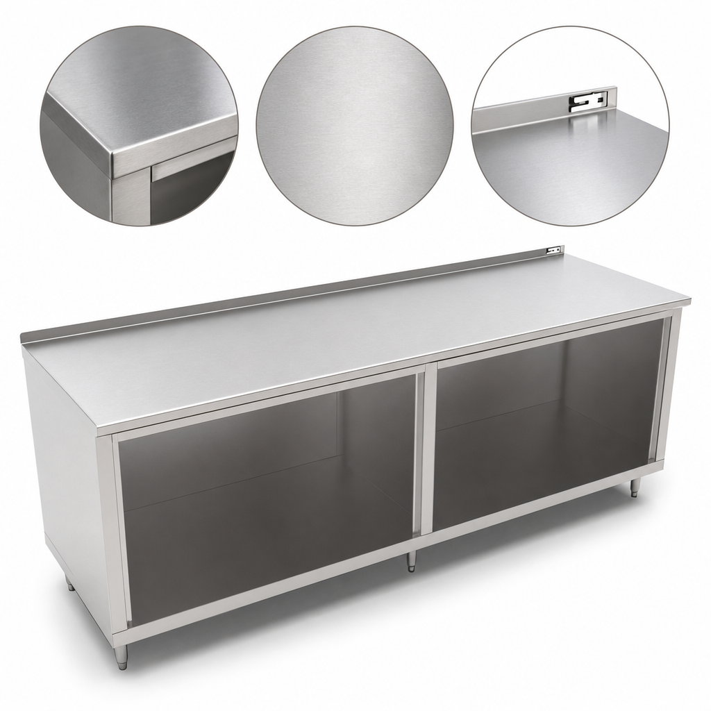 14-Gauge Type 300 Stainless Steel Top