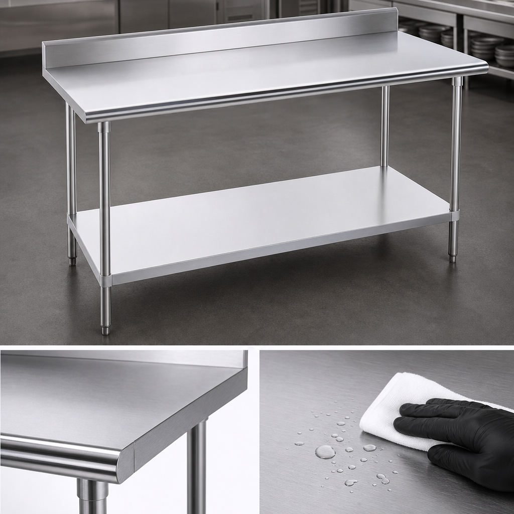 16 Gauge 430 Stainless Steel Top