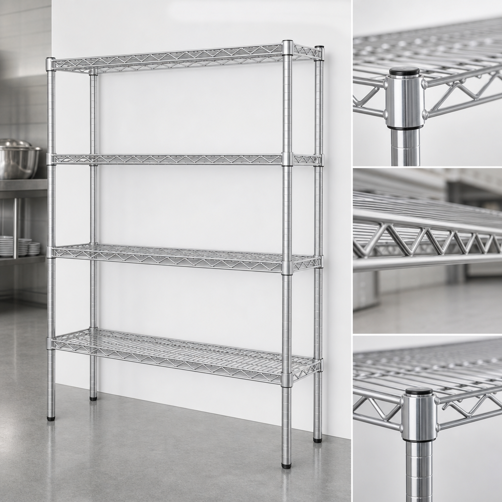Patented QuadTruss® Shelf Design