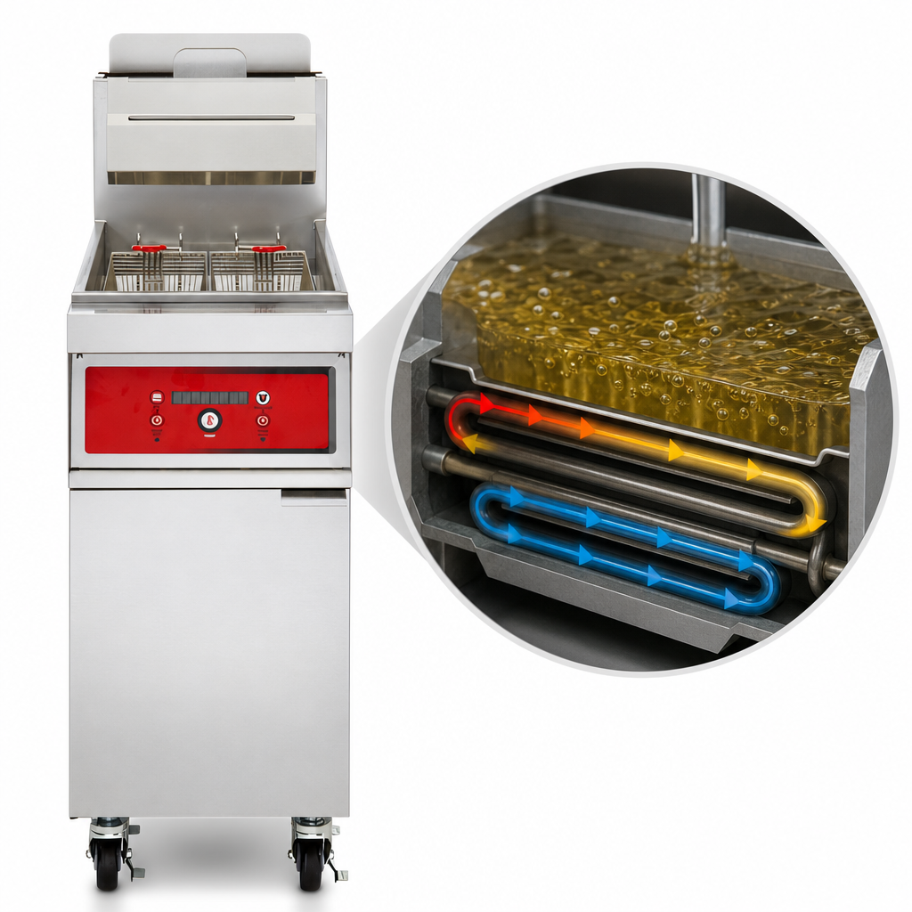 ThreePass Heat Transfer System
