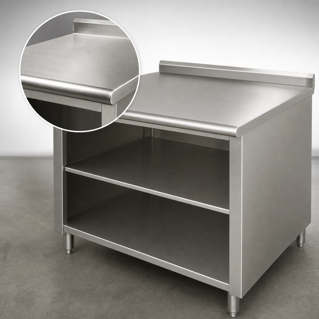 14 Gauge 304 Stainless Steel Top