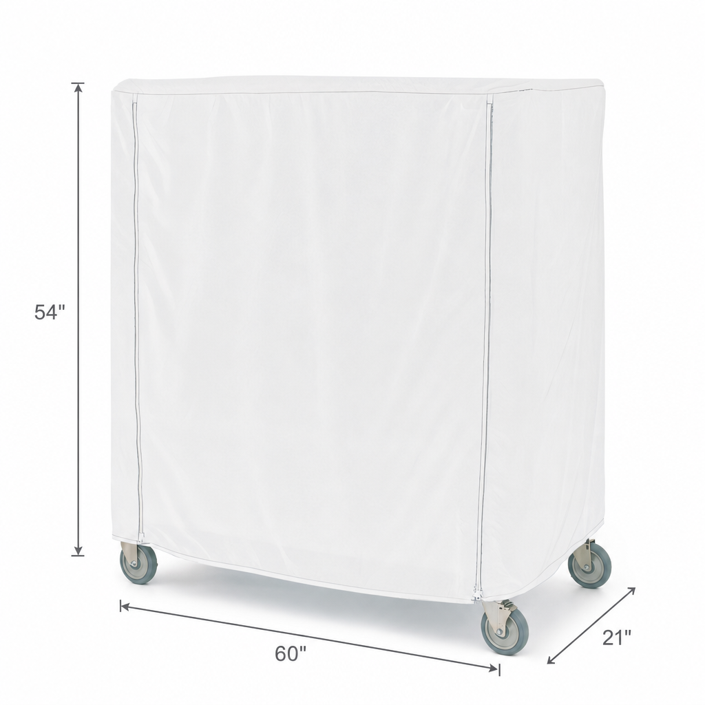 Sized for 60 x 21 x 54 Inch Carts