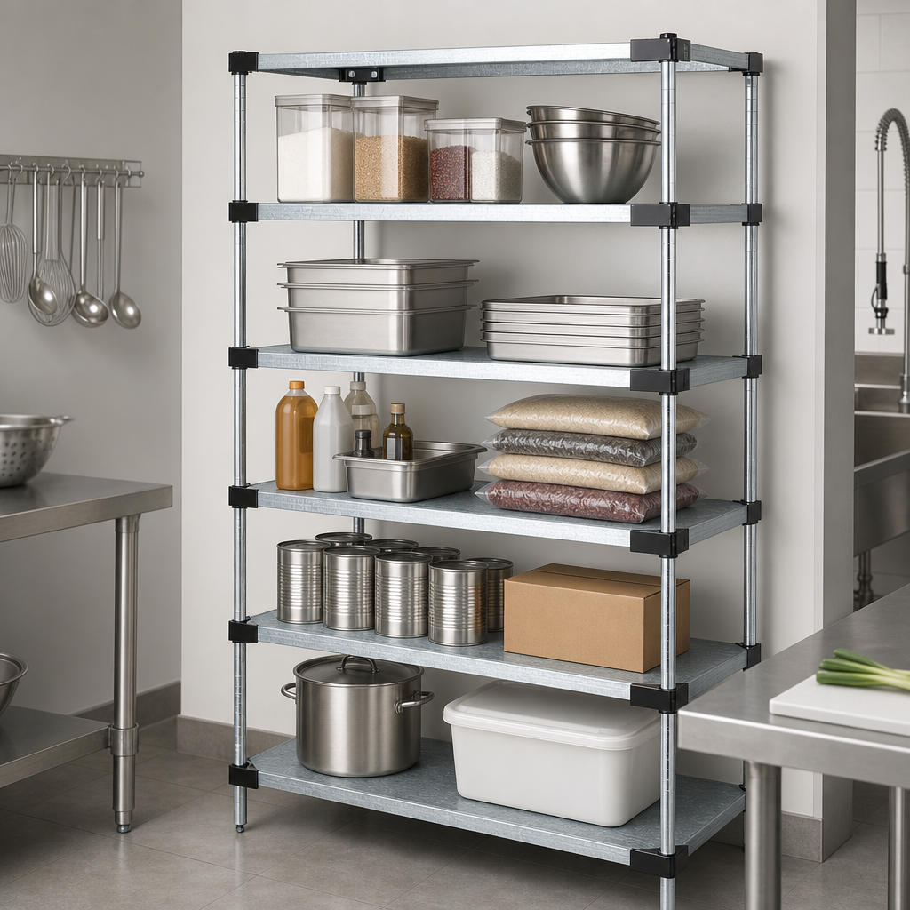 Five Solid Shelves
