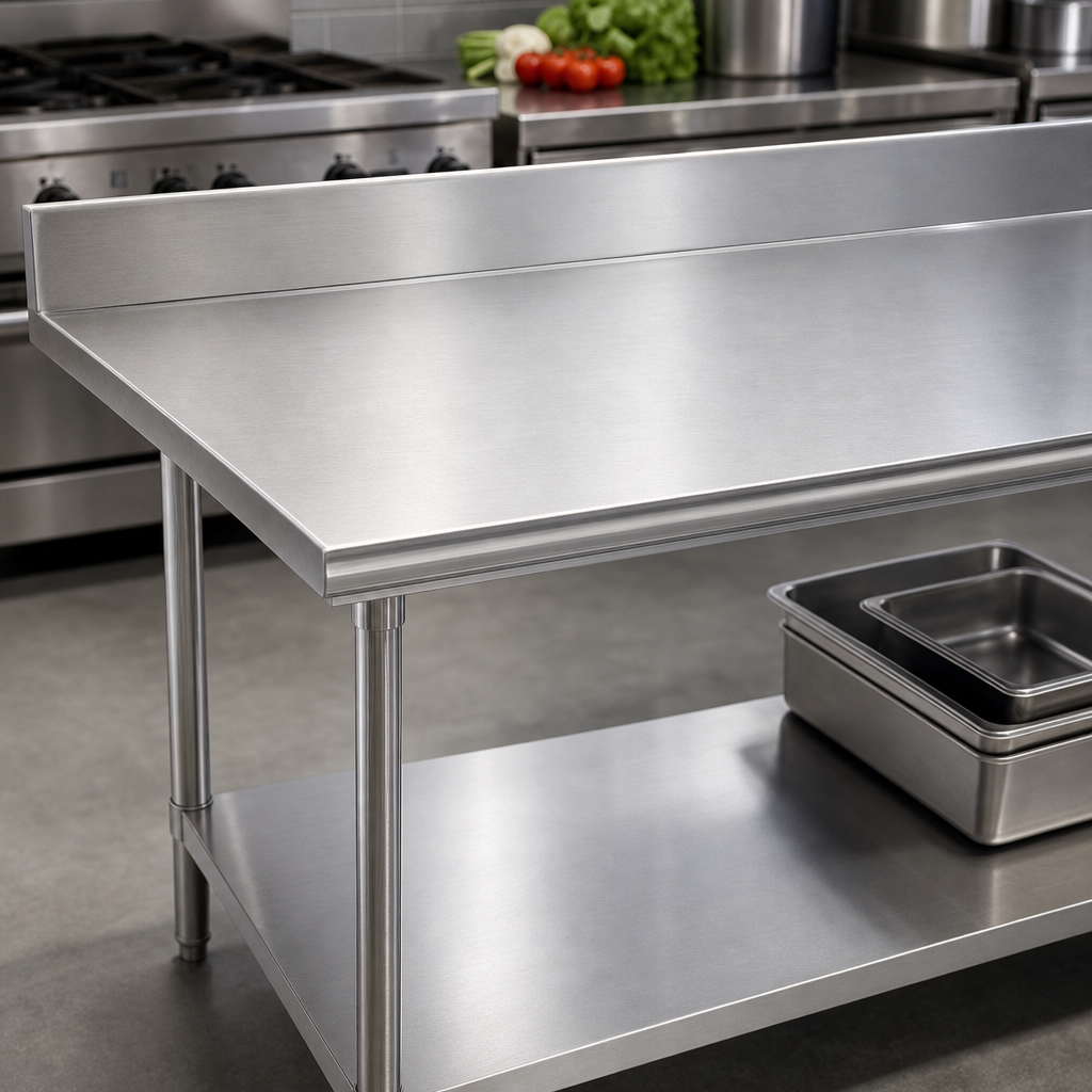 16 Gauge 430 Stainless Steel Top