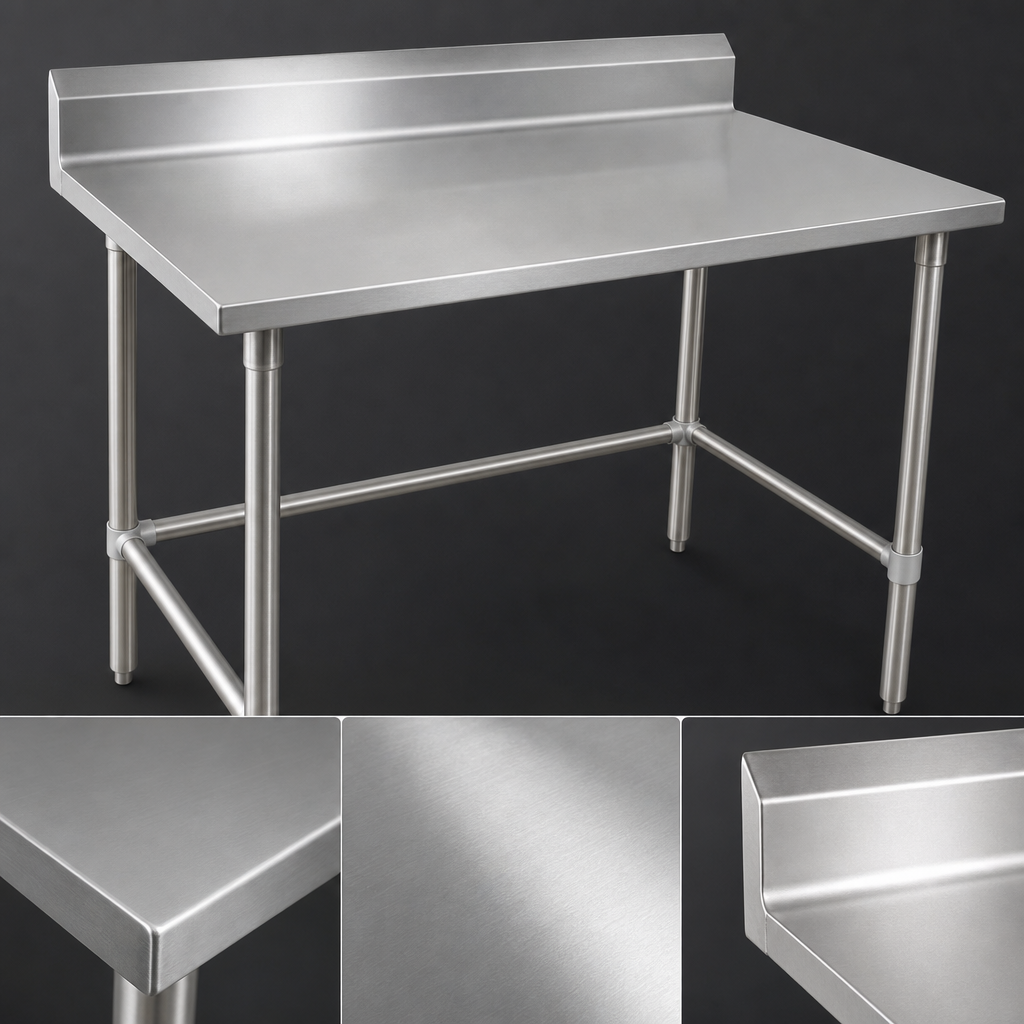 16-Gauge 300 Series Stainless Steel Top