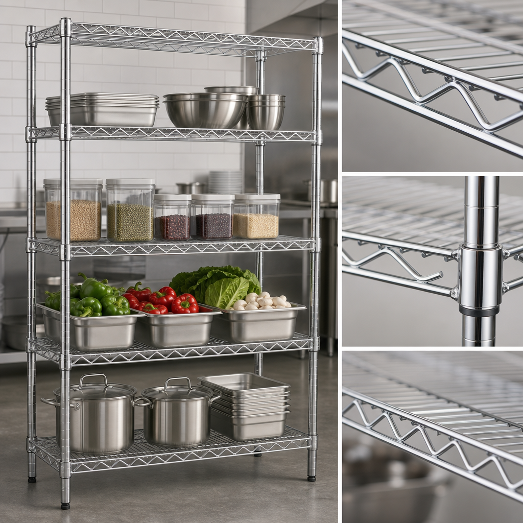 Patented QuadTruss® Shelf Design