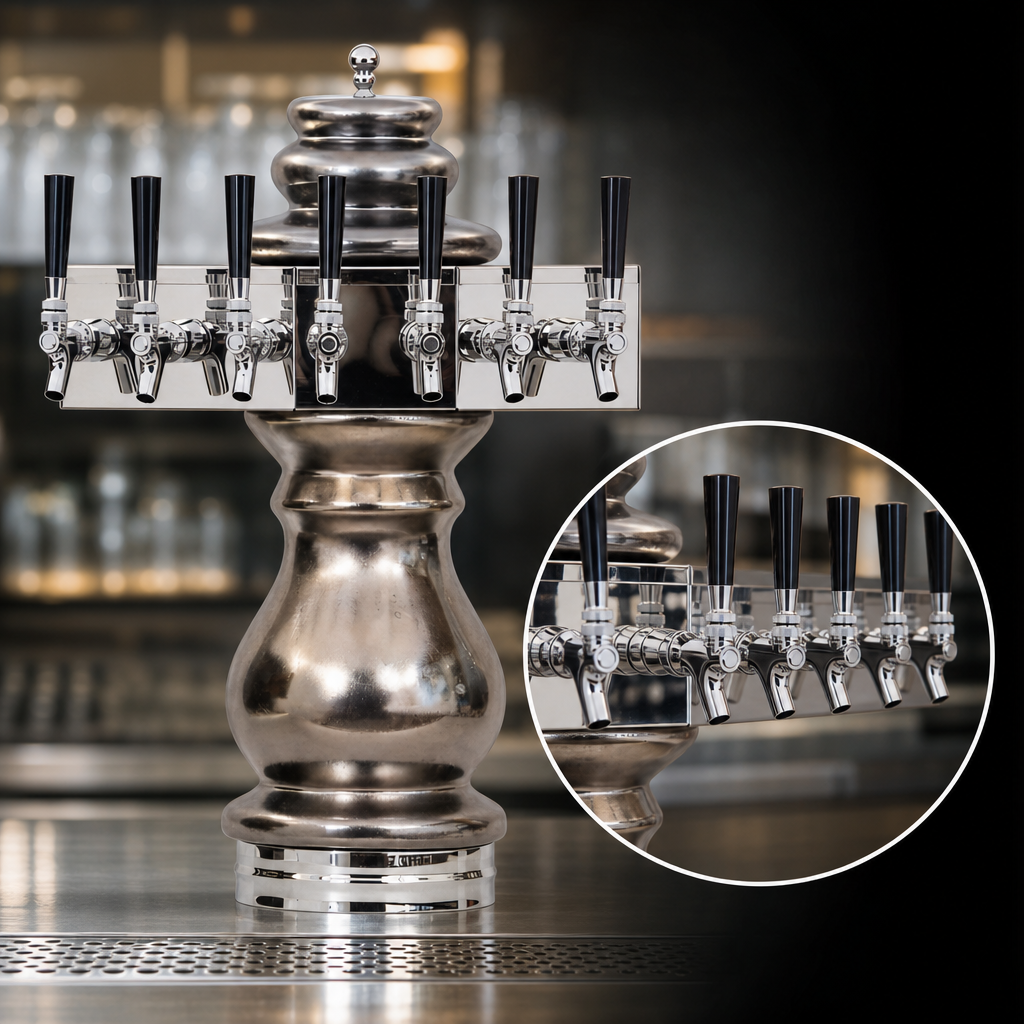 Six-Faucet Configuration