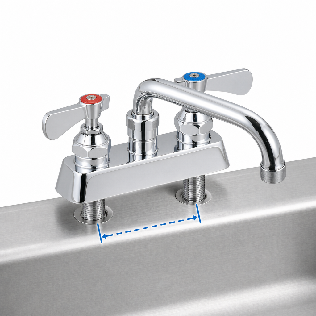 4-Inch Center Deck Mount