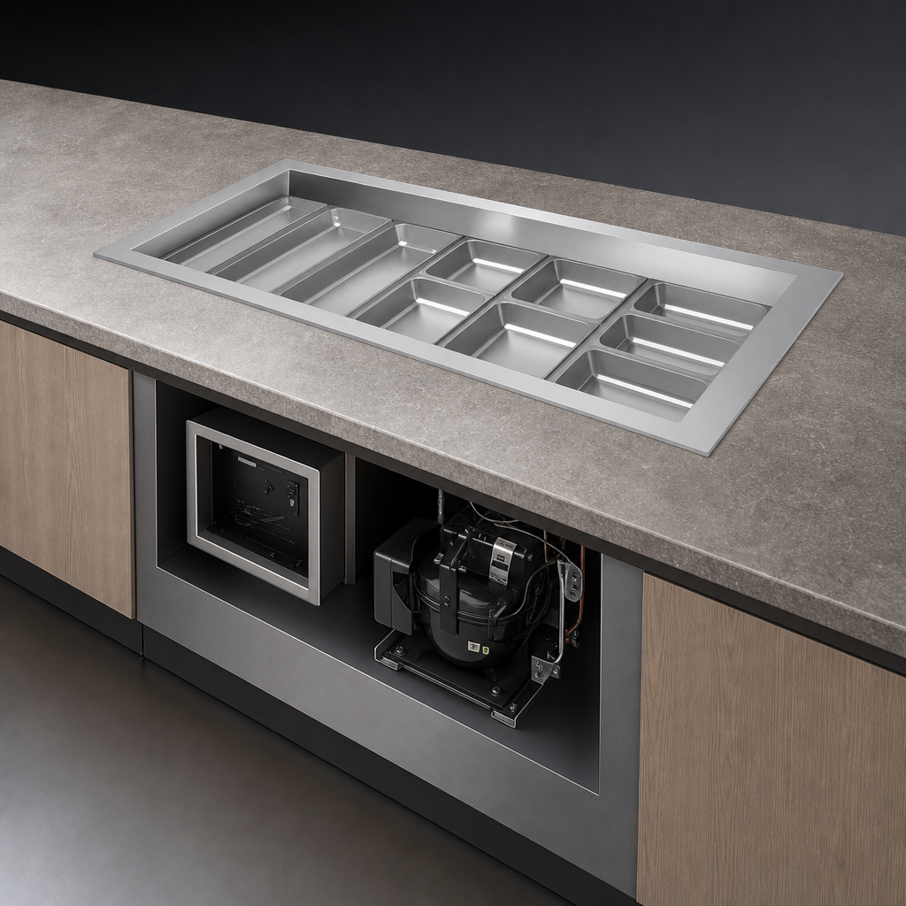 Top-Mount Drop-In Design