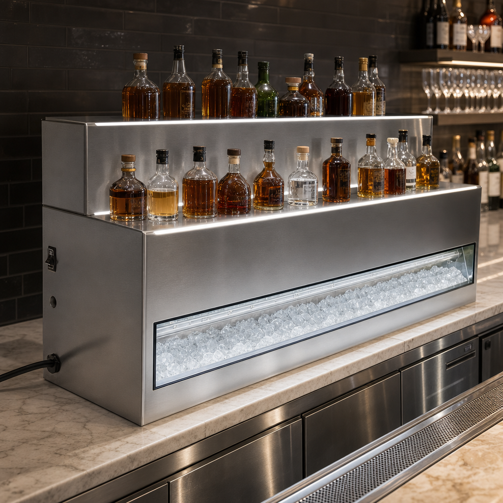 Designed For Glass Ice Display Units