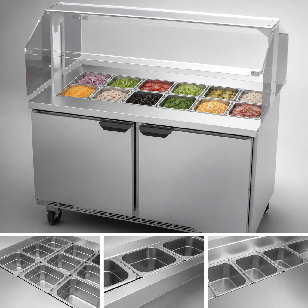 12-Pan Refrigerated Top